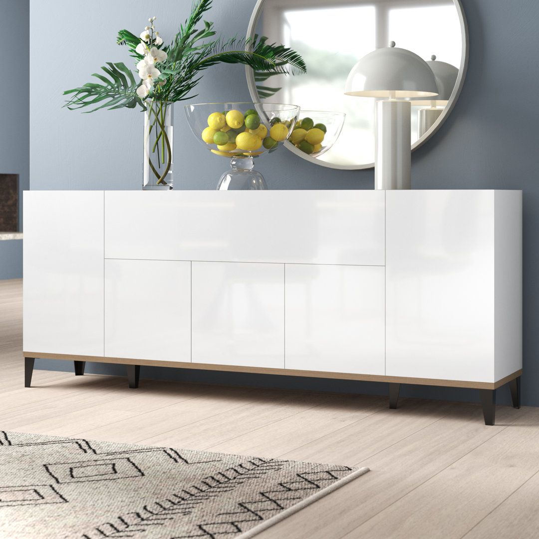 The Timeless Elegance of a White Sideboard