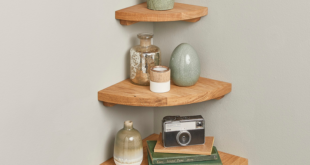 Corner Wall Shelf