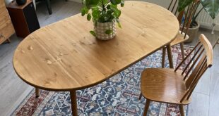 Round Extendable Dining Table