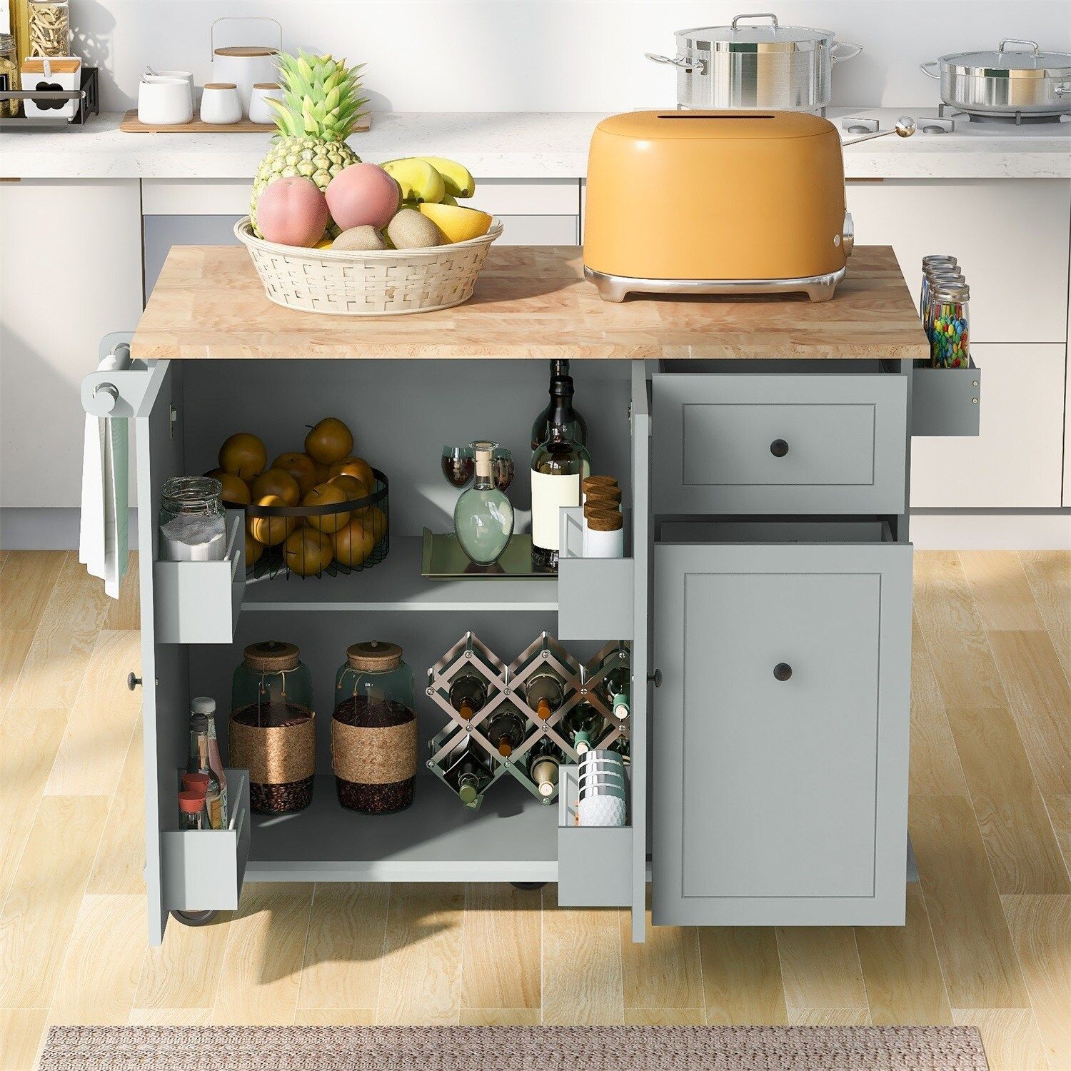 Unleash Your Cooking Potential with a Mobile Kitchen Island