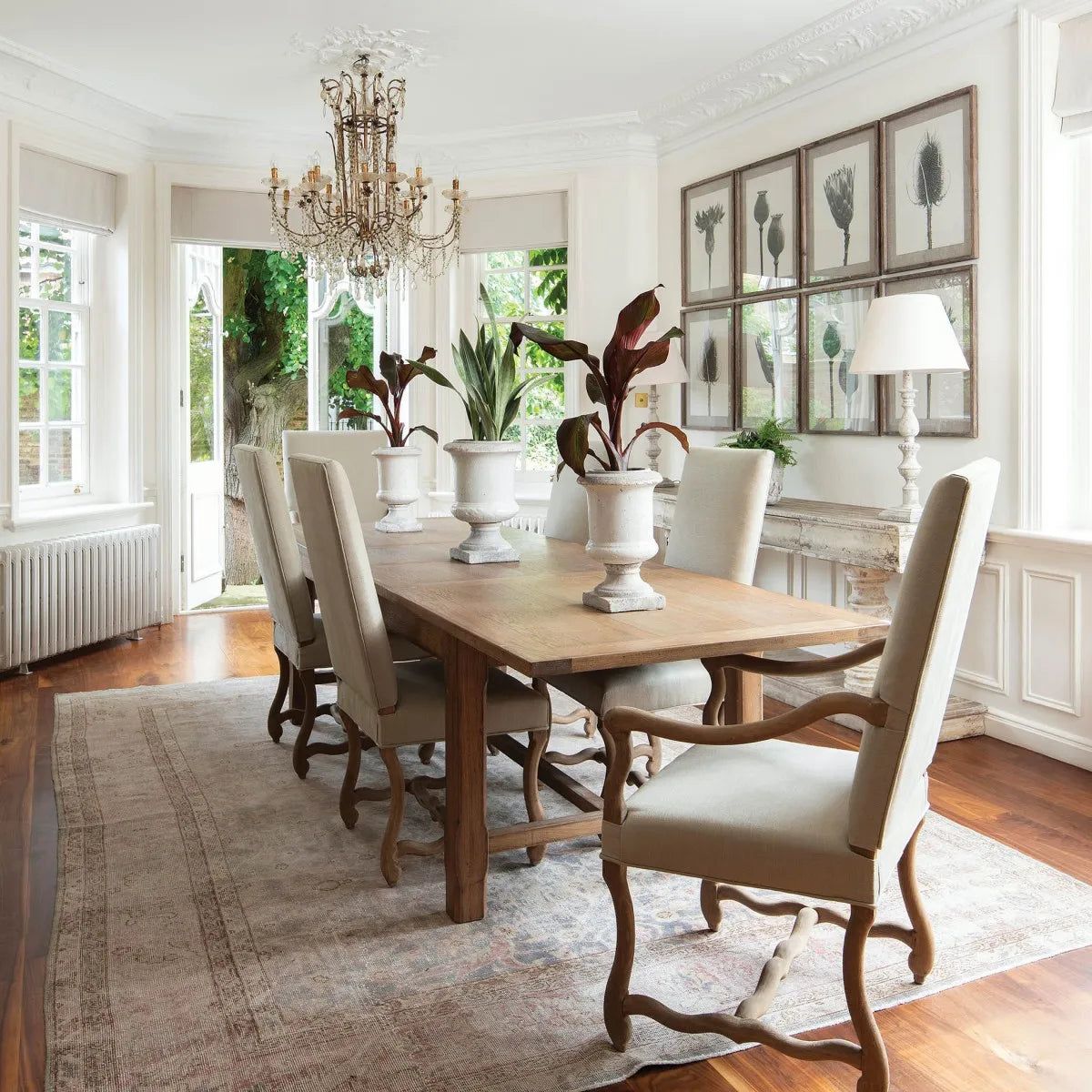 Oak Dining Room Furniture Sets