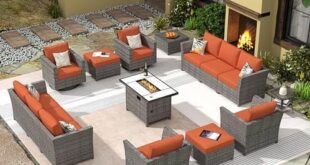 Creating Cozy Memories: Our Review of the 16-Piece Patio Set