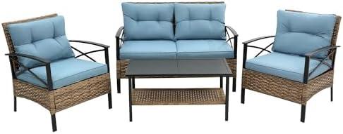 Transforming Our Outdoors: A Review of the QQU Patio Sofa Set