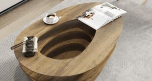 Discovering Elegance: Our Take on the 3-Layer Oval Coffee Table