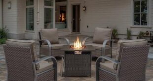 Cozy Up Outdoors: Our Review of the 5-Piece Patio Set