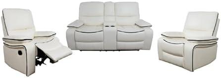 Exploring Comfort: Our Review of the Ivory Reclining Set