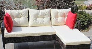 Cozy Comfort: Our Review of the Wicker Patio Sofa Set