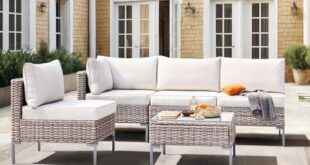 Transforming Our Outdoor Space: A Review of the 5-Piece Patio Set