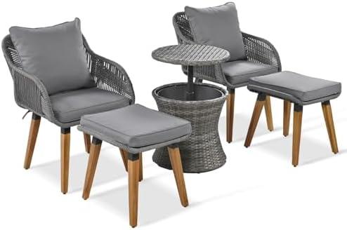 Transforming Our Outdoor Oasis: A Review of the 5-Piece Patio Set