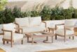 Transforming Our Outdoor Oasis: Review of Acacia Wood Set