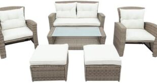 Transform Our Outdoor Space with This Stylish Patio Sofa Set