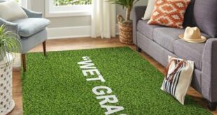 Transforming Our Spaces: A Review of the Luxurious Wet Grass Rug