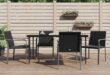 Transform Our Outdoor Spaces with This Elegant 5-Piece Dining Set