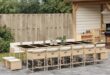 Our Experience with the 17-Piece Outdoor Patio Dining Set