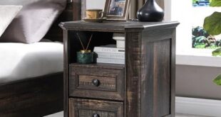 Discovering Rustic Elegance: Our Review of T4TREAM Nightstand