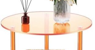 Our Thoughts on the Stylish Acrylic Coffee Table for Small Spaces