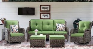 Cozy Conversations: Our Experience with the Wicker Patio Set