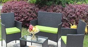 Elevate Our Outdoor Experience: Review of the 4Pcs Patio Set