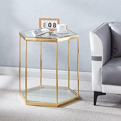 Transforming Our Space: The Chic Gold End Table Review