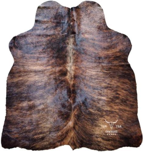 Transforming Spaces: Our Review of the Dark Brindle Cowhide Rug