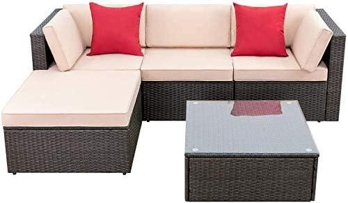 Exploring Comfort and Style with Devoko’s 5-Piece Patio Set