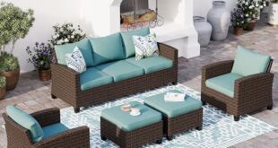 Elevate Our Outdoors: A Review of the Brown Wicker Set