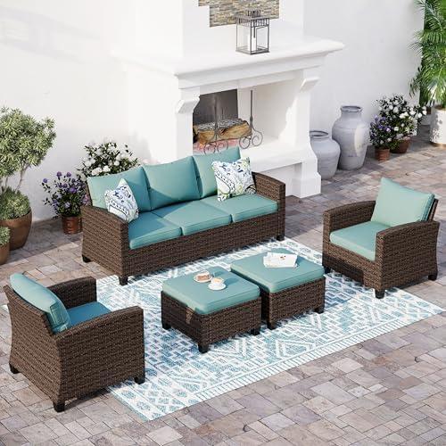 Elevate Our Outdoors: A Review of the Brown Wicker Set