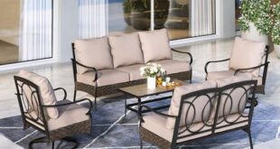 Discover Comfort: Our Review of the MFSTUDIO 5-Piece Patio Set