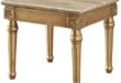 Elevate Our Living Space: HomeRoots Antique Gold End Table Review