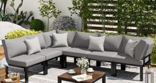 Exploring Comfort and Style: Our Take on AECOJOY’s Patio Set