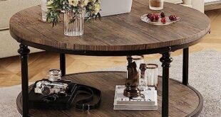 Discovering Elegance: Our Review of GAOMON’s Round Coffee Table