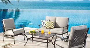 Transforming Outdoor Spaces: Our Review of the Stylish Patio Set