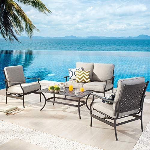 Transforming Outdoor Spaces: Our Review of the Stylish Patio Set