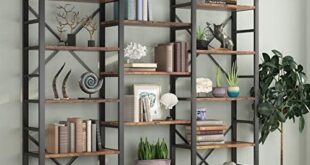 Discovering the Beauty of Tribesigns Triple Wide Bookcase