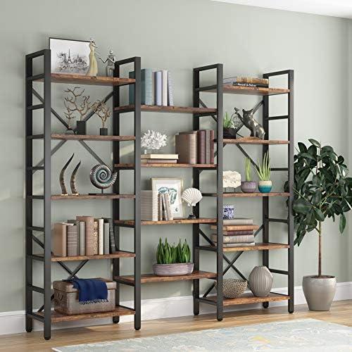 Discovering the Beauty of Tribesigns Triple Wide Bookcase