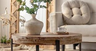 Discovering the Perfect Blend: Our Farmhouse Round Coffee Table