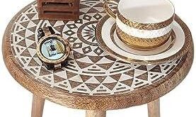 Discover the Charm of VANIYA CRAFTS Foldable Round Table