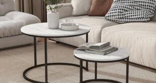 Discover Our Take on the BOFENG Round Coffee Table Duo