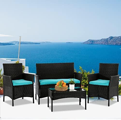 Transforming Our Outdoor Space: A Review of the Wicker Patio Set