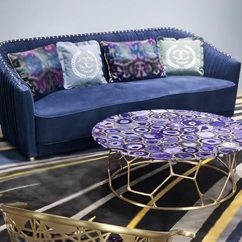 Elevate Our Space: Reviewing the Amethyst Agate Table Top