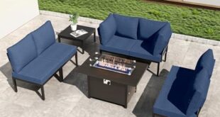 Creating Cozy Moments: Our Review of the 8-Piece Patio Set