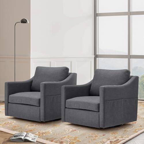 Elevate Our Space: Reviewing the Homrest Swivel Accent Chairs