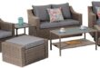 Transforming Our Outdoor Oasis: A Review of the 7-Piece Wicker Set