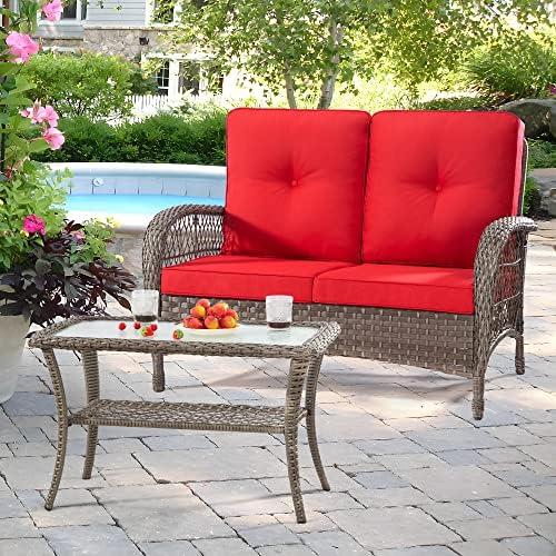 Discover Comfort: Our Review of the Joyside Patio Wicker Set