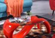 Elevate Our Space: A Review of the Red Oval Glass Coffee Table