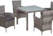 Transform Our Patio with the Stylish 5-Piece Rattan Dining Set