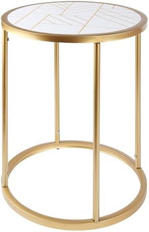 Elevate Our Space with the Canarm Harlo Glam End Table