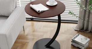 Elevate Our Space with the Sleek Nordic Metal Side Table