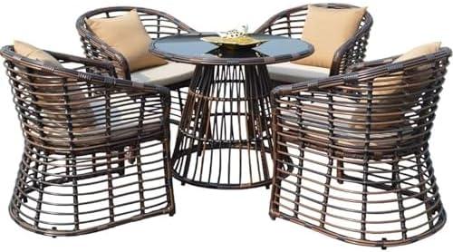 Transforming Outdoor Spaces: Our Review of a Cozy 5-Piece Patio Set