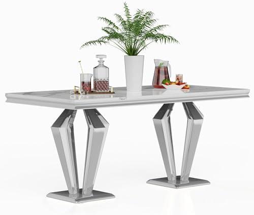 Gather in Style: Our Experience with the Goujxcy Marble Table